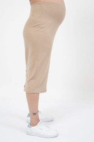 חצאית הריון מידי חול 