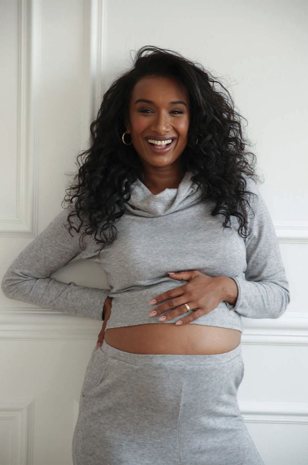 תמונה של קרופ סריג להריון אפור