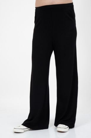 מכנסי סריג הרפר להריון אפור