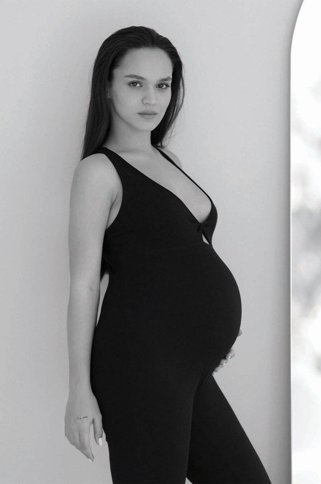 אוברול הריון לולה שחור