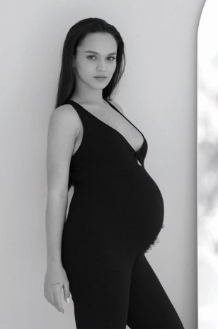 אוברול הריון לולה שחור