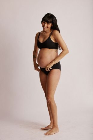 תחתון הריון Saisei Essential שחור