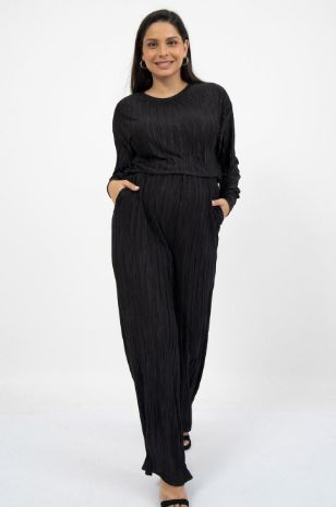 טופ להריון פליסה ירוק של אבישג ארבל	