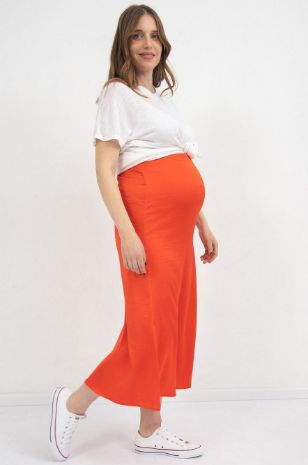 חצאית הריון דידי אדום סוכריה	