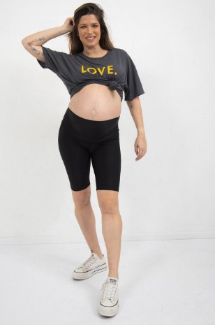 טייץ הריון בייקר Shiny ירוק	