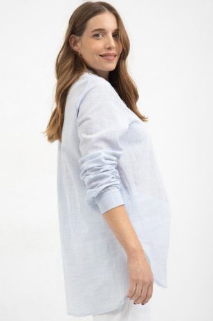 חולצת הריון מכופתרת של אבישג ארבל