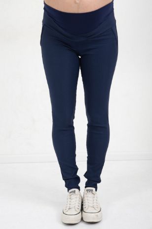 מכנסי הריון VOGUE כחול כהה של אבישג ארבל