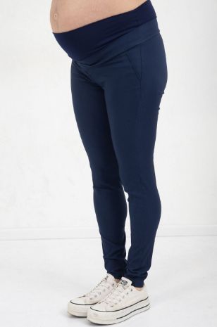 מכנסי הריון VOGUE כחול כהה של אבישג ארבל