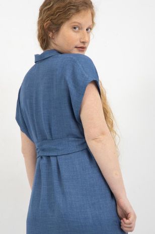 שמלת הריון נדין ג'ינס