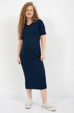 שמלת הריון דקלה שחורה של אבישג ארבל