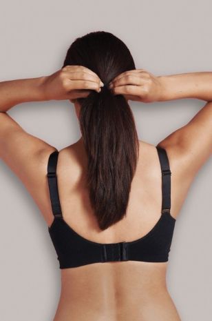 חזיית הריון והנקה Carri-Gel Support שחורה