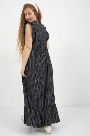 שמלת הריון שלי שחור לבן 