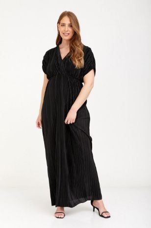 שמלת הריון קוקו פליסה בז'