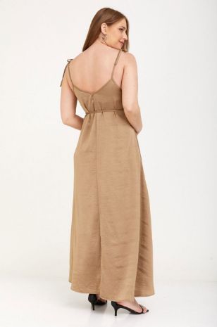 שמלת הילה להריון נחושת