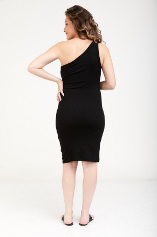 שמלת הריון מיטל שחורה