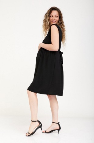 שמלה להריון אורין שחורה