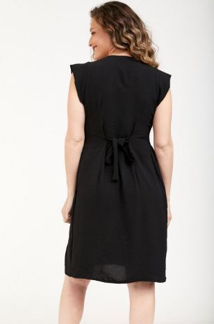 שמלה להריון אורין שחורה