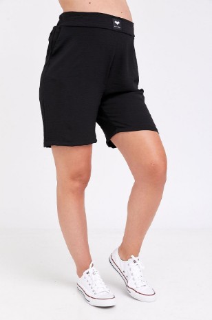 מכנסי הריון ברמודה שחורים של אבישג ארבל