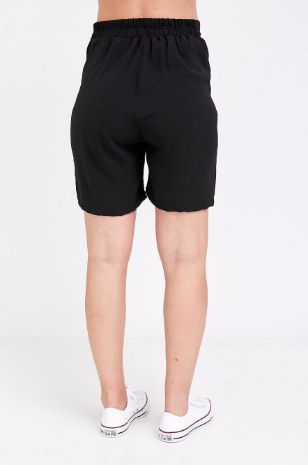 מכנסי הריון ברמודה שחורים של אבישג ארבל