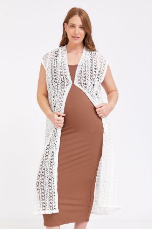 עליונית הריון קרושה ארוכה לבן