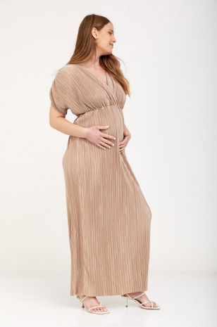 שמלת הריון קוקו פליסה שחור