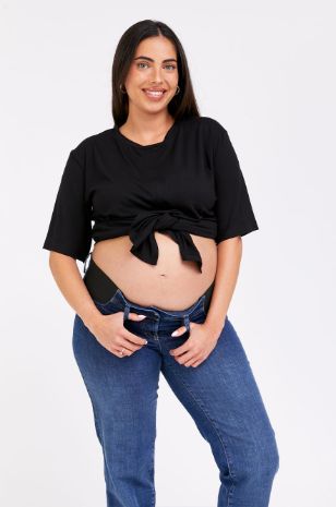 חולצת הריון איזבל שחורה