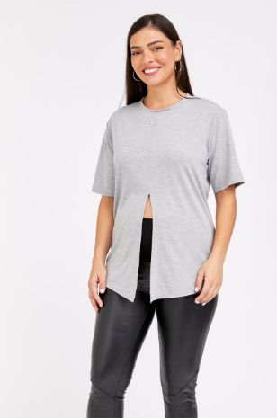 חולצת הריון איזבל אפורה של אבישג ארבל