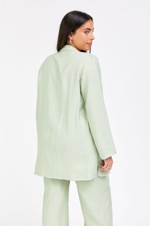 ז'קט הריון נינה פיסטוק בהיר