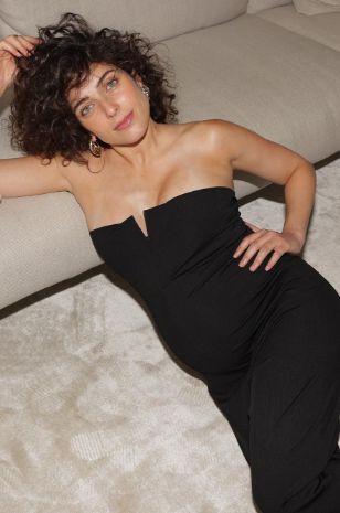 אוברול הריון ויויאן שחור