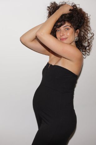 אוברול הריון ויויאן שחור