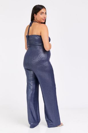 אוברול הריון מייגן כחול