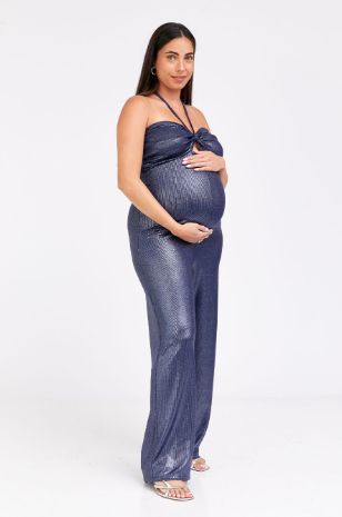 אוברול הריון מייגן שחור