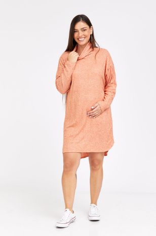 שמלת טוניקה להריון מרגו ירוק בהיר